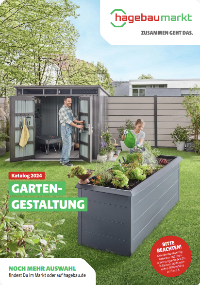 Katalog hagebaumarkt Stutensee Gartengestaltung